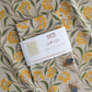 Earth Greetings Organic Cotton Tea Towel - Wattle & Bee