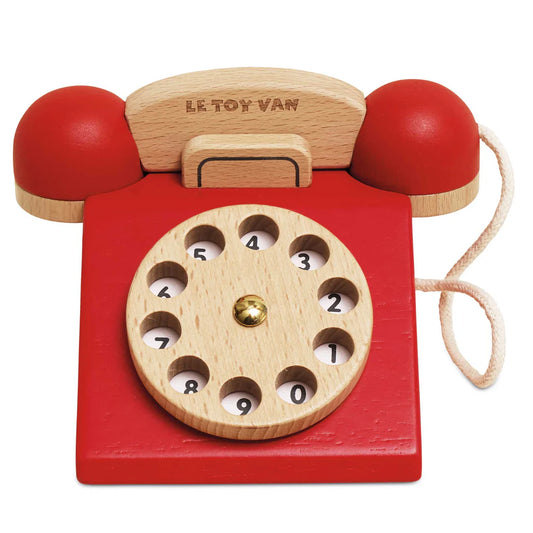 Le Toy Van Wooden Vintage Telephone