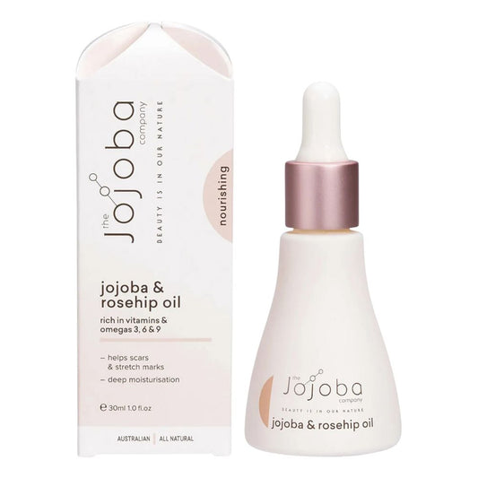The Jojoba Company Jojoba Oil + Rosehip Oil 100% Natural Jojoba Blend