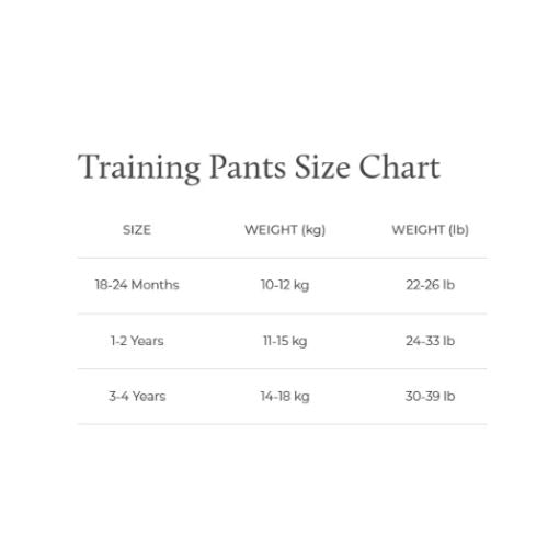 EcoNaps Training Pants 2pk - Garden