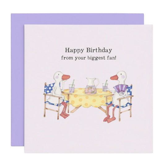Twigseeds Birthday Card - Your Biggest Fan