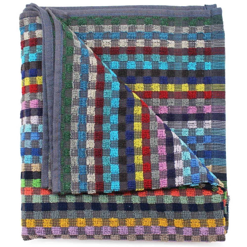 Redecker + Kracht Check Oversized Hand Towel 45 x 90 cm