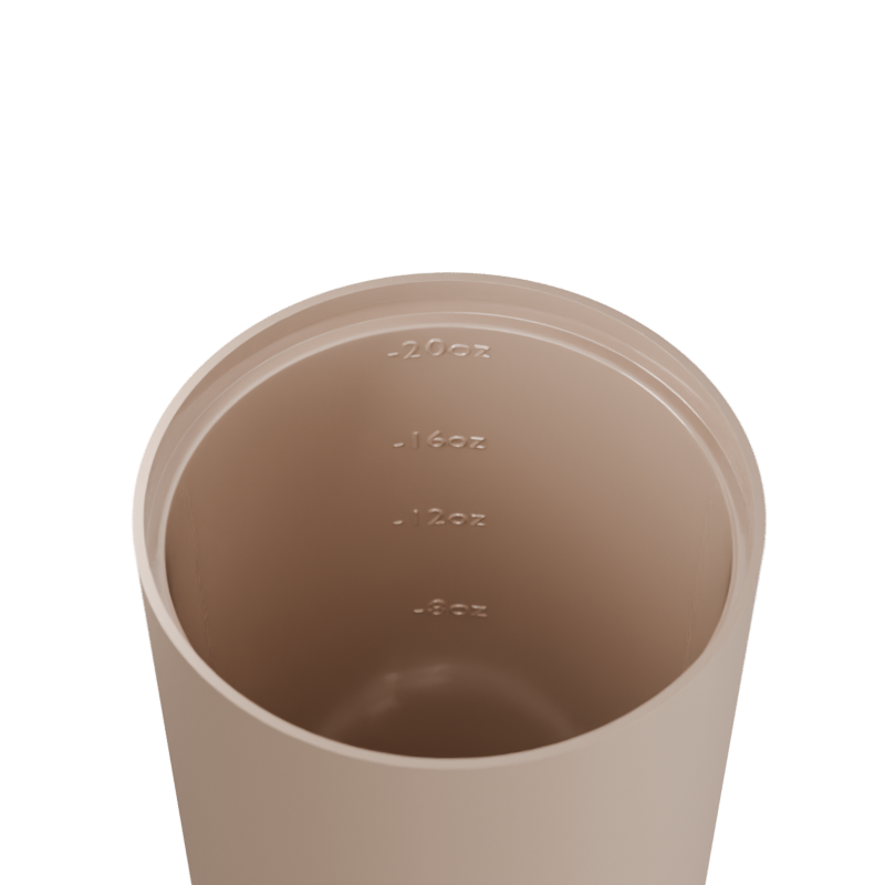 Fressko Ceramic Lined Tumbler with Titanium Straw - Venti 20oz