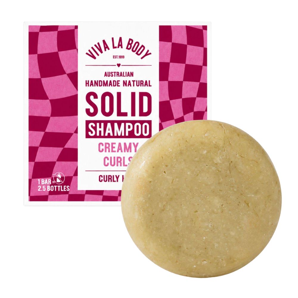 Viva La Body Shampoo Bar - Creamy Curls (Curly Hair) 80g