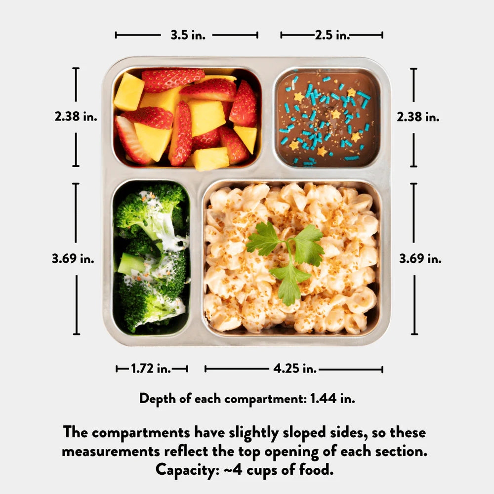 Planetbox Voyager Stainless Steel Leakproof Lunch Box