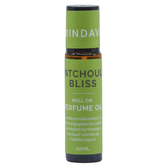 Vrindavan Certified Organic Perfume Oil - Patchouli Bliss