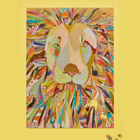 WerkShoppe Jigsaw Puzzle 1000 Piece - Majestic Lion