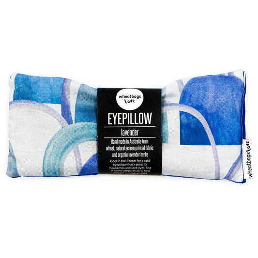 Wheatbags Love Lavender Eye Pillow - Arches Blue