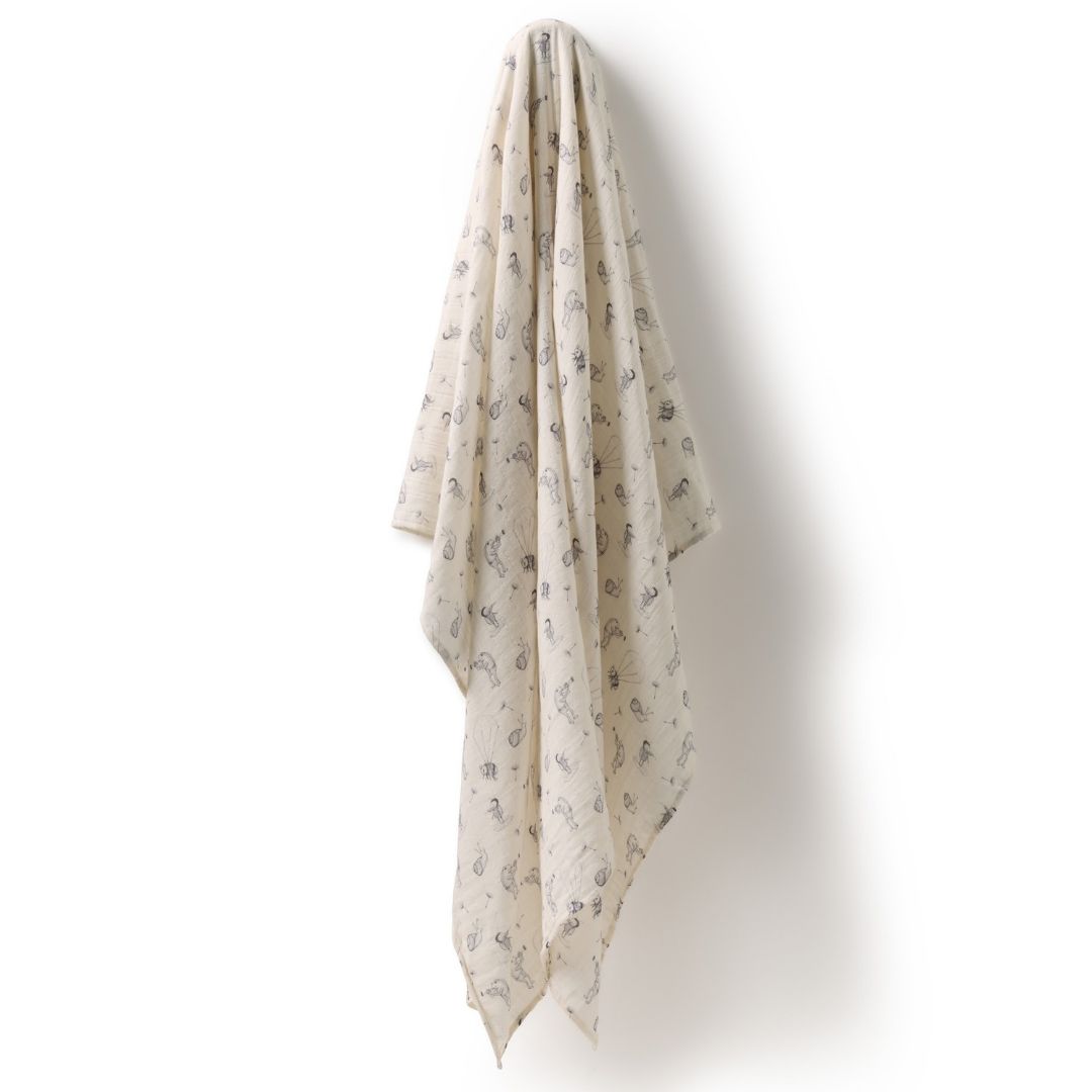 Wilson & Frenchy Organic Cotton Muslin Wrap