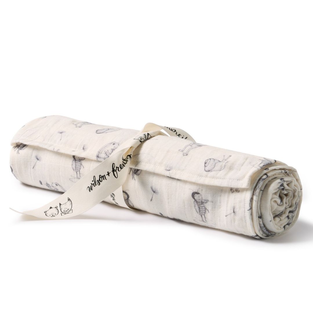 Wilson & Frenchy Organic Cotton Muslin Wrap