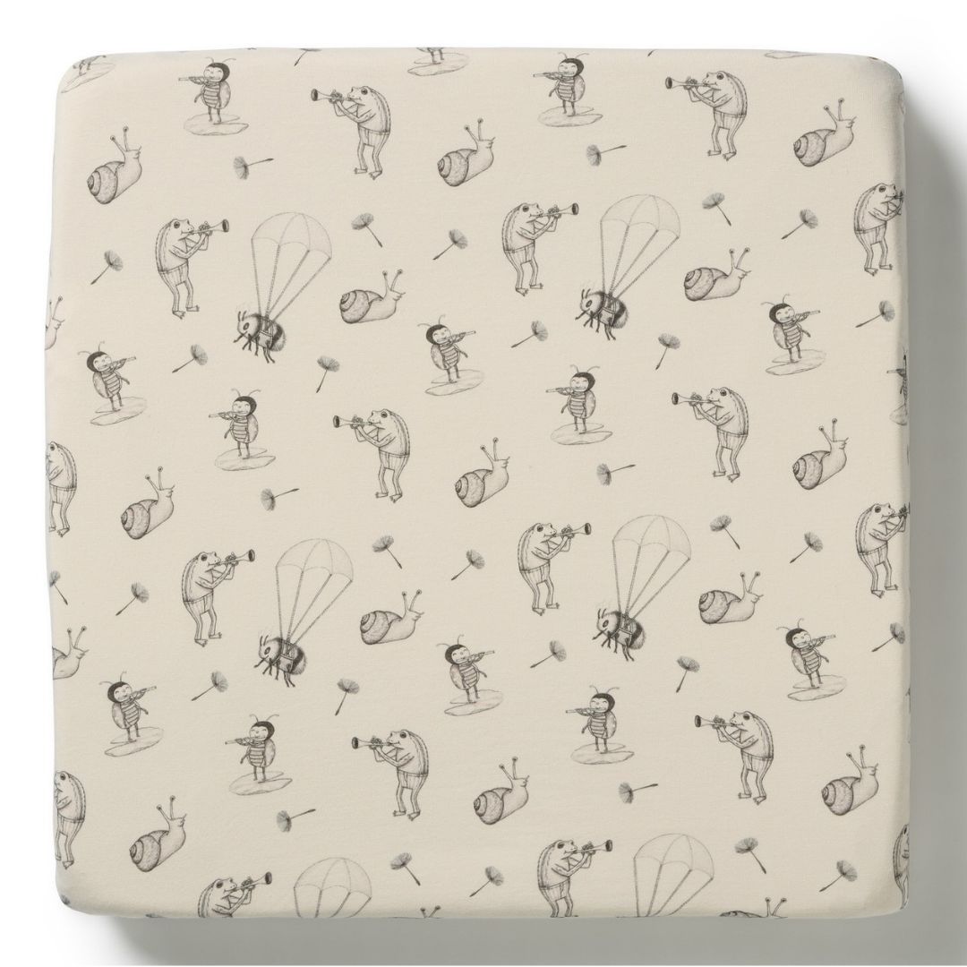 Wilson & Frenchy Organic Cotton Cot Sheet