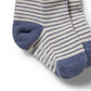 Wilson & Frenchy Organic 3 Pack Baby Socks - Rain Drop