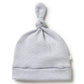 Wilson & Frenchy Organic Stripe Rib Knot Hat - Rain Drop