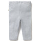 Wilson & Frenchy Organic Stripe Rib Legging - Rain Drop