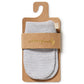 Wilson & Frenchy Organic Stripe Rib Mittens - Rain Drop