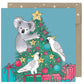 Earth Greetings Australian Christmas Card Pack - Tree Tidings (Box of 8)