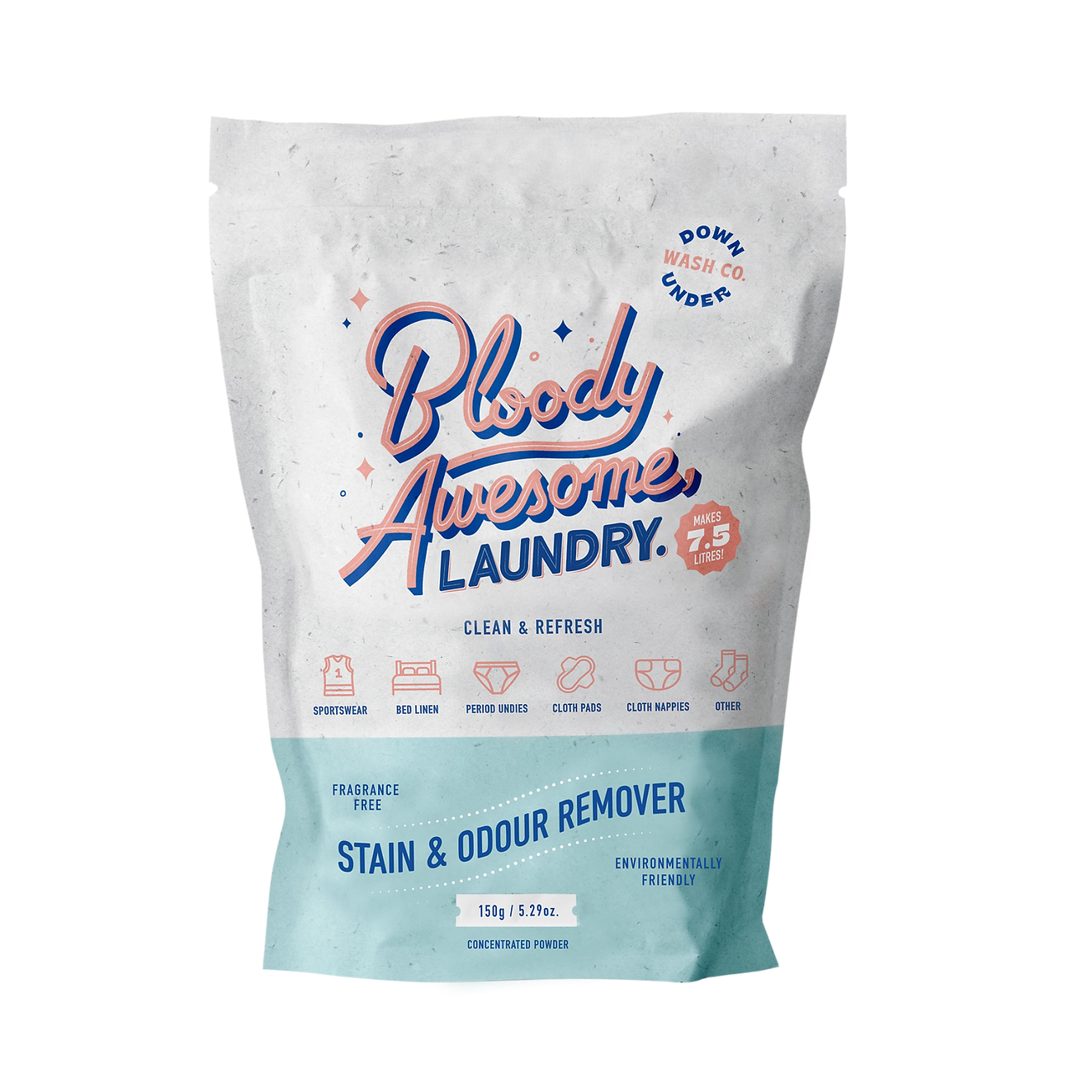 Downunder Wash Co Stain Remover Powder