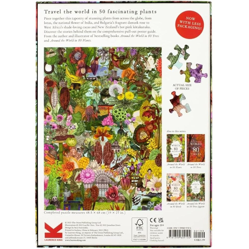 house plants jigsaw Around the World In 50 Plants Jigsaw Puzzle