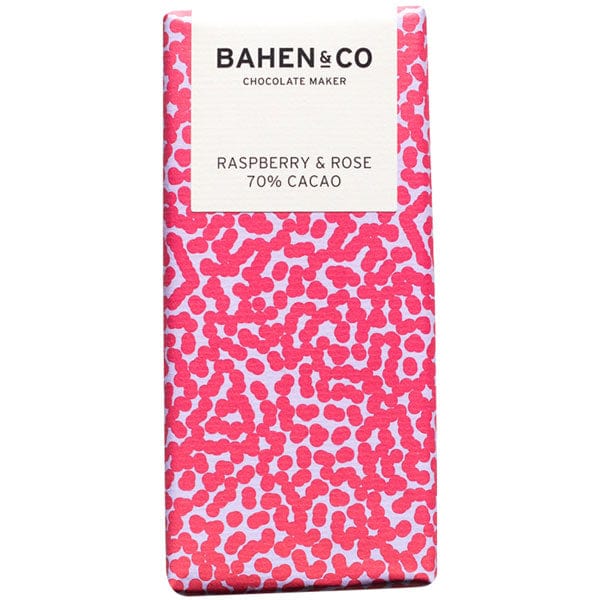 Bahen & Co Chocolate Raspberry & Rose 70%