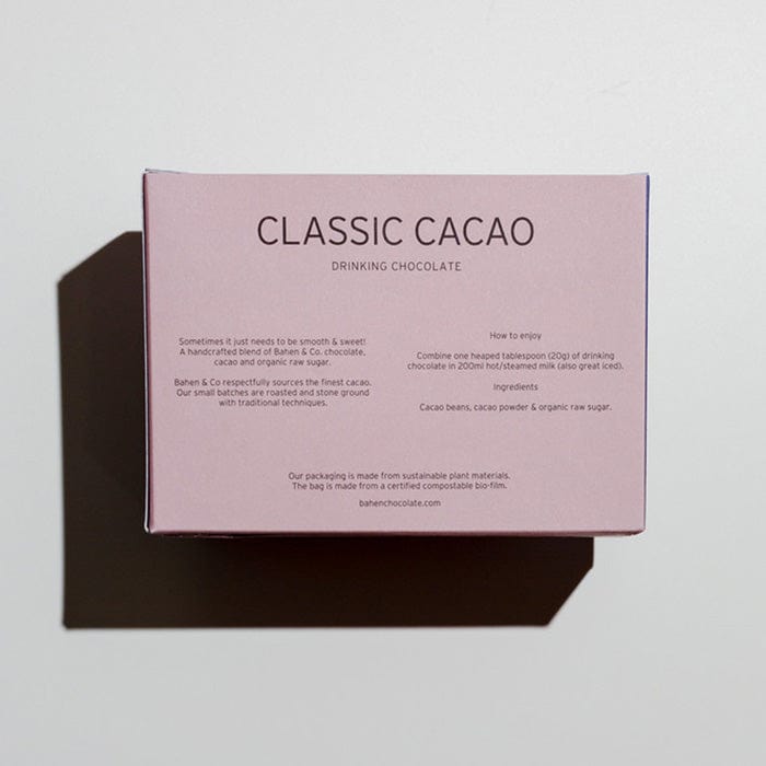 Bahen & Co Drinking Chocolate Classic Cacao 200g