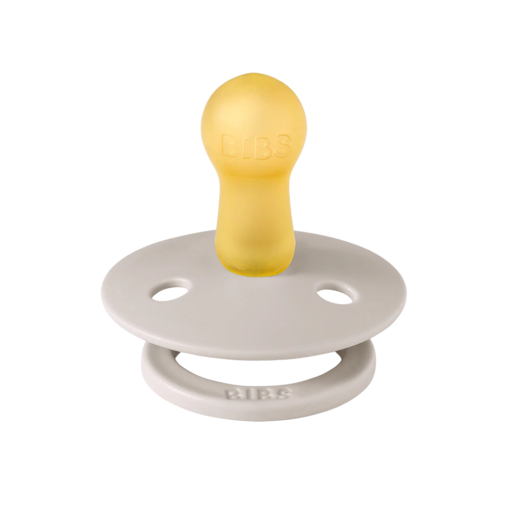 Bibs Round Natural Dummy Pacifier - Urban Garden - Bumblebee Mushroom Mix