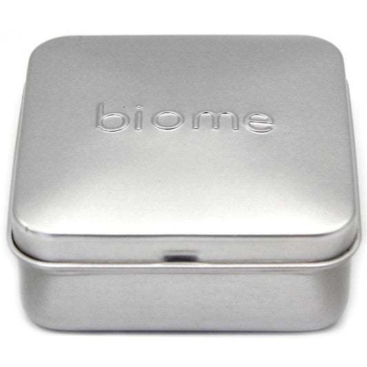Biome Aluminium Travel Container 8cm x 8cm - 2 pack