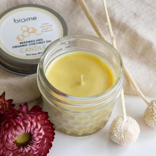 Biome Beeswax Coconut Oil Candle