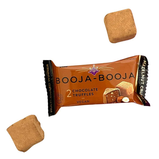 Booja-Booja Organic Vegan Chocolate Truffles 2pk - Hazelnut Crunch