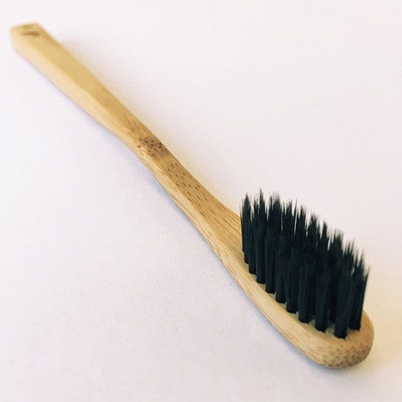 Charcoal Toothbrush Bamboo Adult - Medium