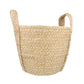 Corn Husk Round Basket Set of 2