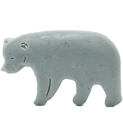 Dindi Naturals Moon Bear Soaps 88g Light Grey