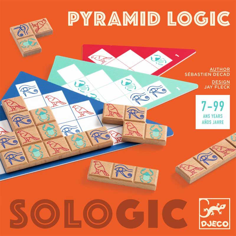 Djeco Pyramid Sologic Game