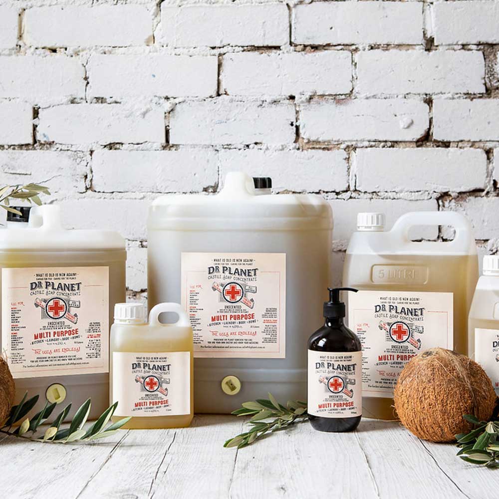 Dr Planet Castile Soap 1L