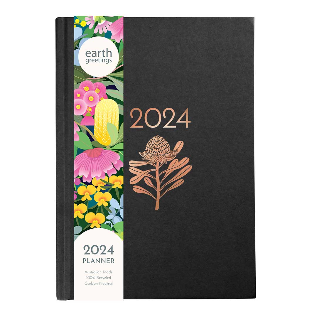 Earth Greetings 2024 Planner Midnight