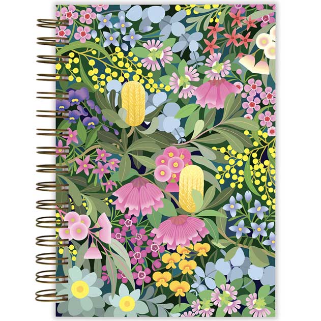 Earth Greetings A5 Journal Lined - Where Flowers Bloom