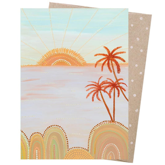 Earth Greetings Card - Sand Hills And Salty Air