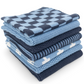 Ecovask Daily Use Dish Cloth 7pc Variety Pack Organic Cotton