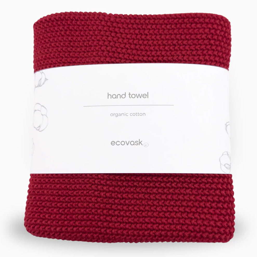 Ecovask Hand Towel Single Organic Cotton