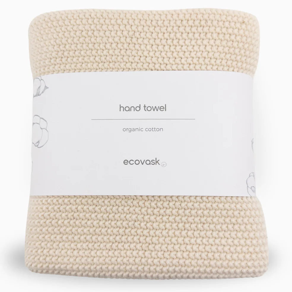 Ecovask Hand Towel Single Organic Cotton