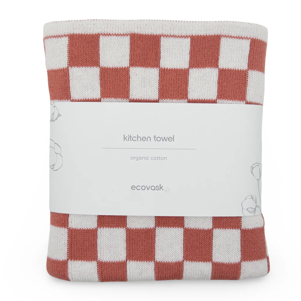 Ecovask Kitchen Towel Single Organic Cotton