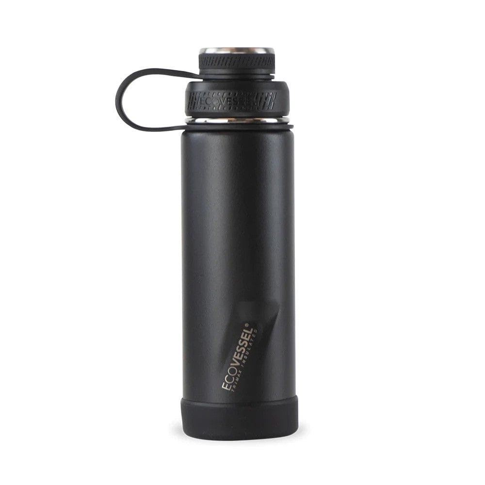 EcoVessel Boulder Triple Insulated Bottle 591ml Black Shadow