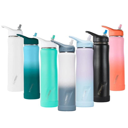 EcoVessel Summit Triple Insulated Bottle with Straw 700ml