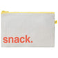 Fluf Zip Snack Bag - Snack Size Orange Snack