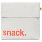 Flus Flip Snack Bag - Sandwich Size Snack Orange