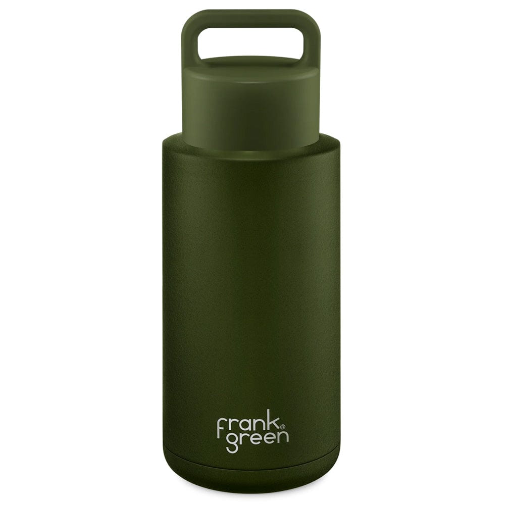 Frank Green Water Bottle Straw GRIP FINISH 34oz / 1L Khaki