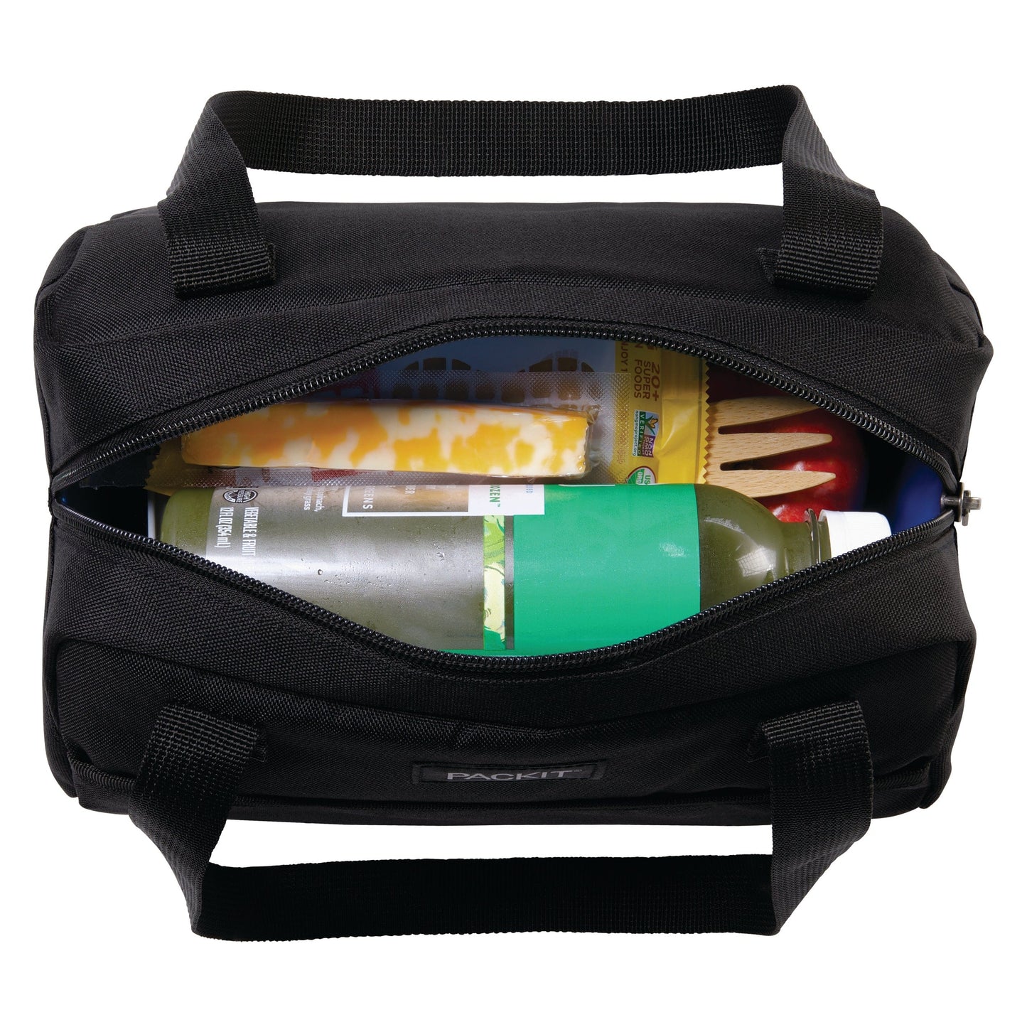 PackIt Freezable Hampton Insulated Lunch Bag - Black
