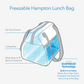 PackIt Freezable Hampton Insulated Lunch Bag - Black