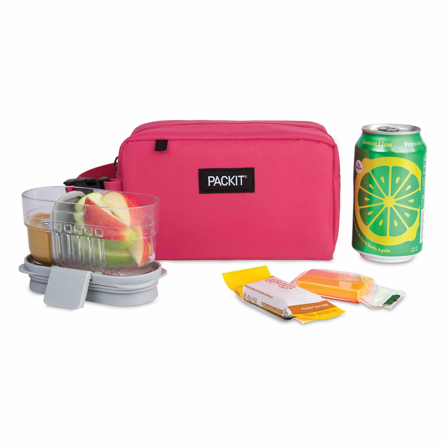 Packit Freezable Insulated Snack Box - Magenta