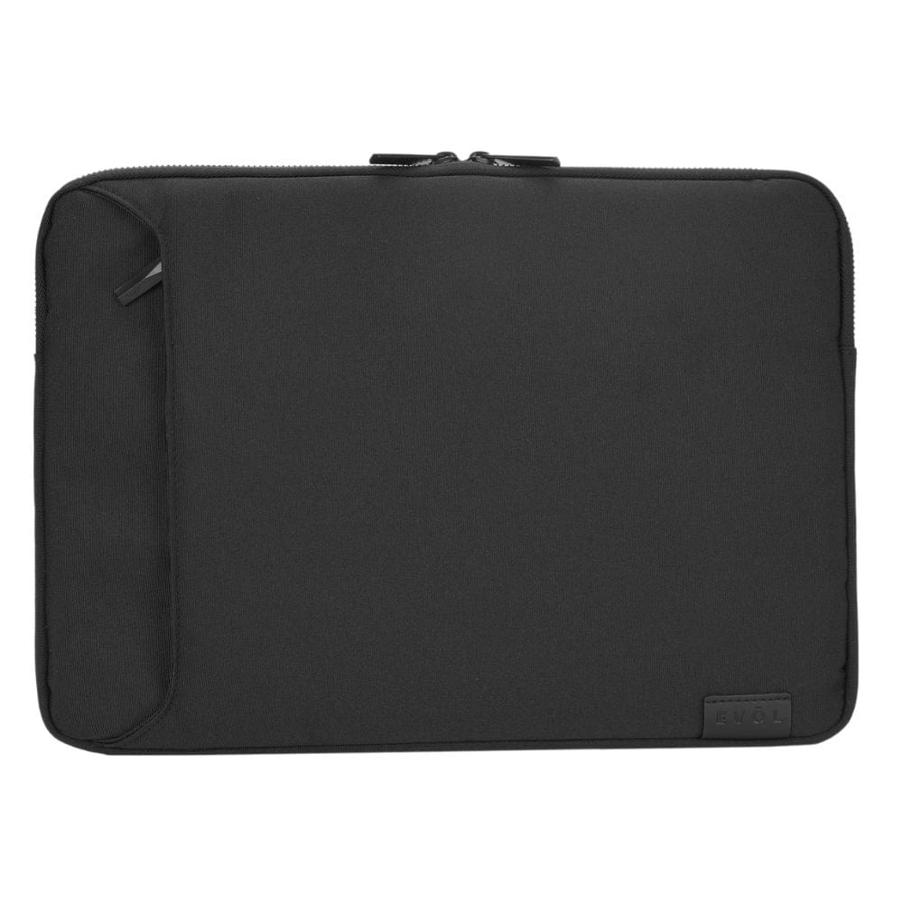 Generation Earth Recycled Berlin 13.3 – 14.1” Laptop Sleeve – Black – Black zip