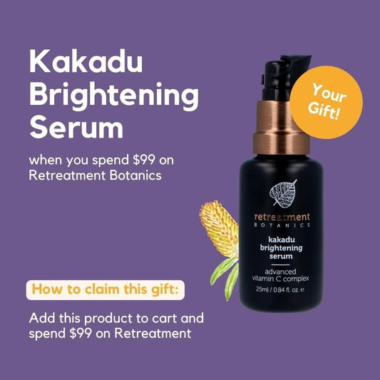 GIFT Retreatment Botanics Brightening Serum when you spend $99 on Retreatment (Add this product to cart)